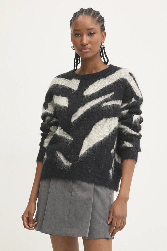 Answear Lab pulover de lana grosime medie negru ml2339.80.ilk