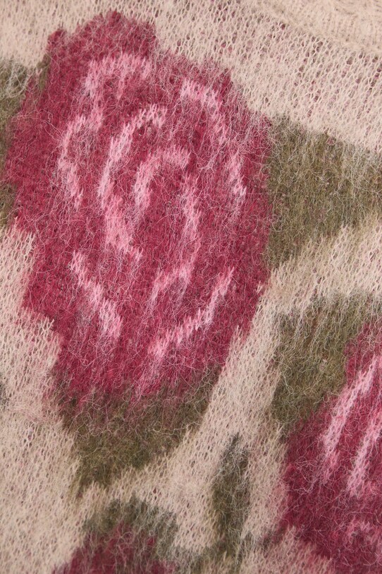 Answear.LAB sweter z wełną ml23201.ilk beżowy