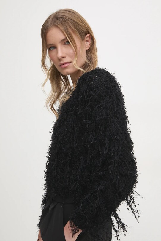 Answear Lab pulover grosime medie negru 443203FW.IMS