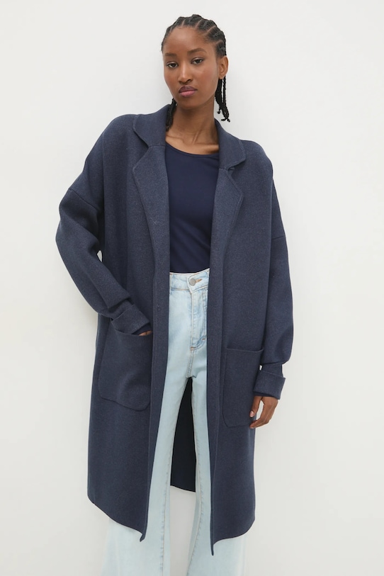 Answear Lab cardigan bleumarin B119.hms