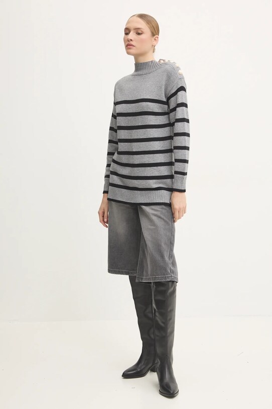 Sveter Answear.LAB DT59540.hms sivá WW25