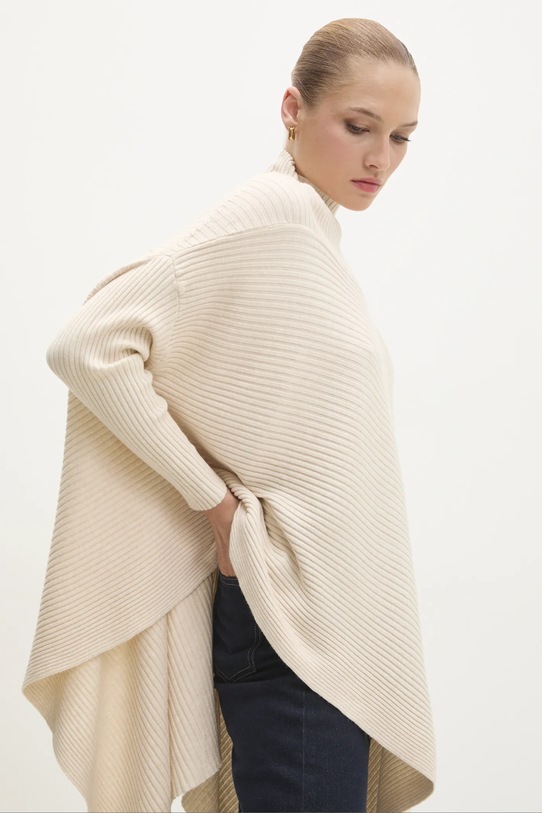 Pulover Answear.LAB tanka bež LG815.hms