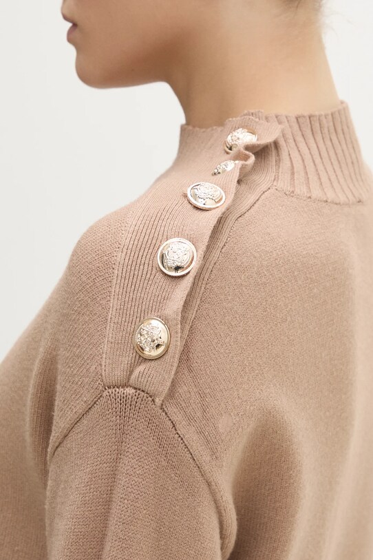 Answear.LAB sweter MG555662.hms brązowy