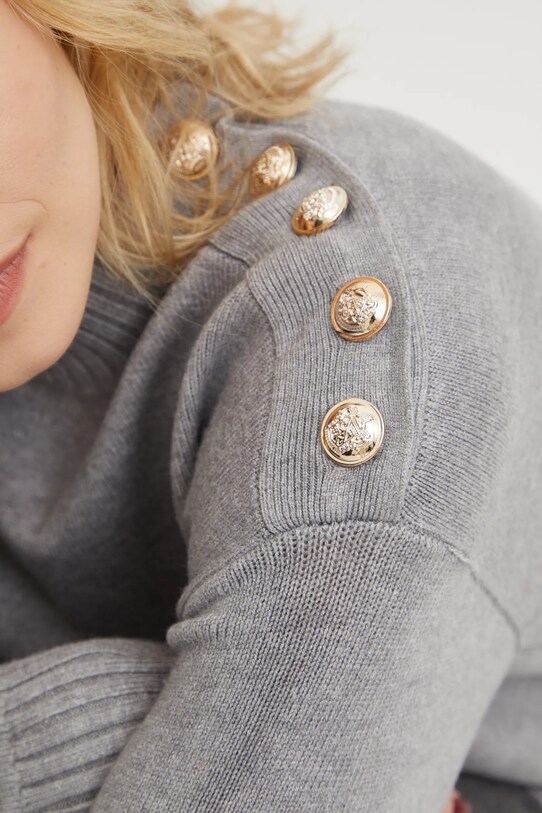 Answear Lab pulover MG555662.hms gri