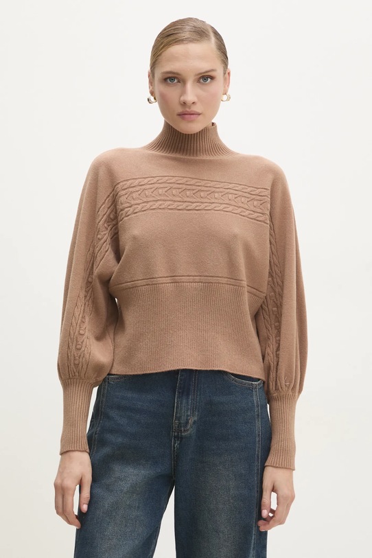 Свитер Answear.LAB коричневый MT59690.hms