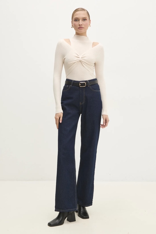 Пуловер Answear.LAB MG60341.hms бежов WW25