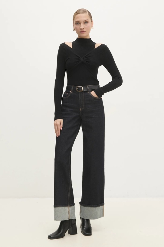 Answear.LAB sweter MG60341.hms czarny WW25