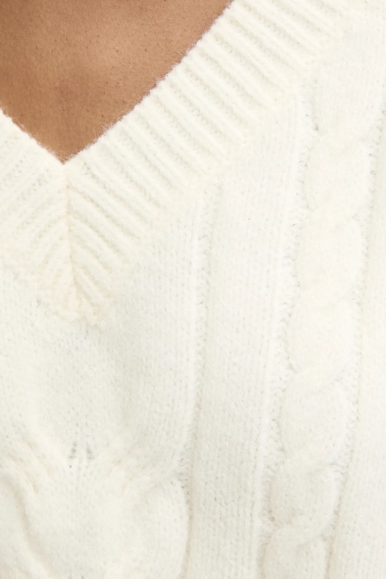 Answear.LAB sweter z wełną lu4410.fos beżowy