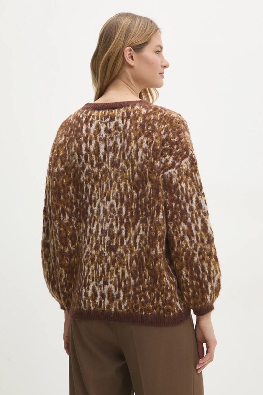 Odzież Answear.LAB sweter 1162.fos brązowy