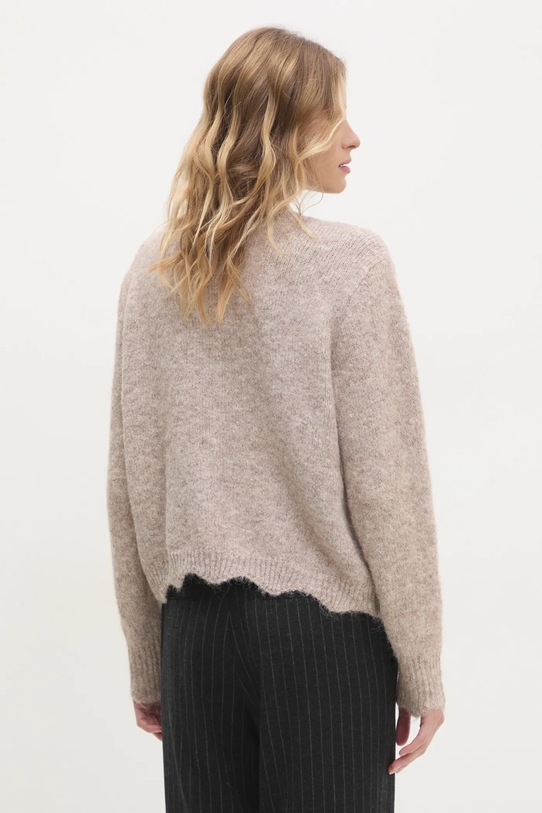 Answear Lab cardigan de lana maro lu2411fos