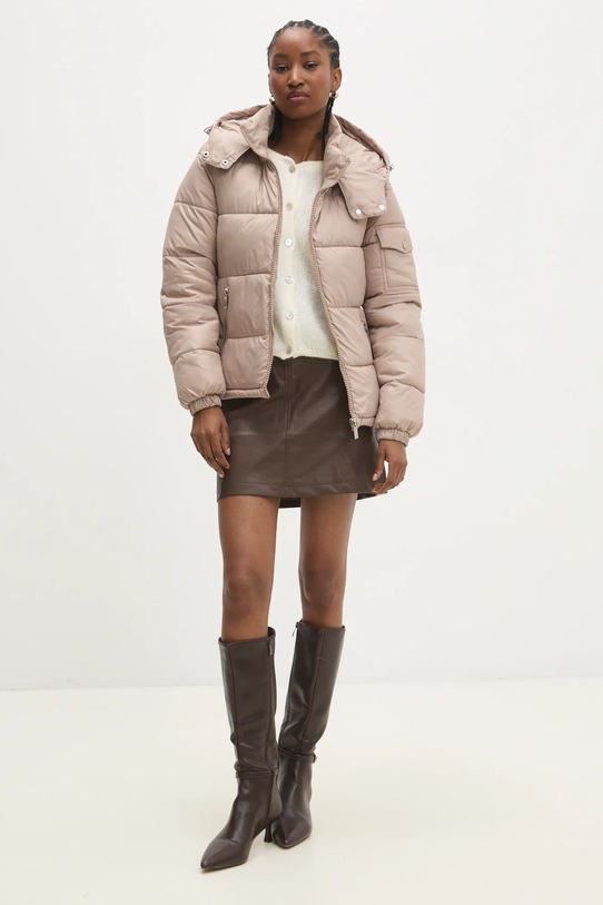 Answear Lab cardigan de lana 8179.fms bej WW25