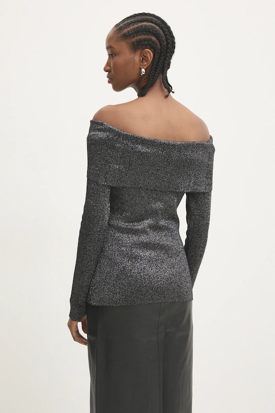 Îmbrăcăminte Answear Lab pulover Y22012.FLK negru