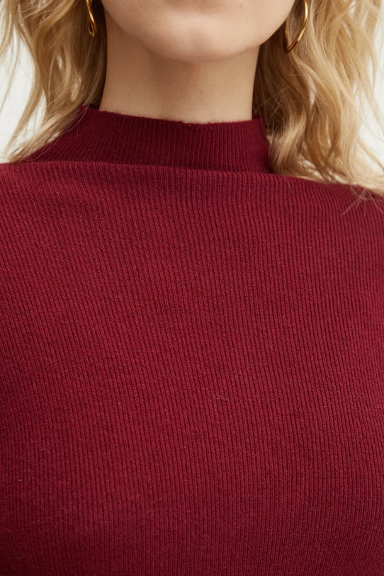 Answear Lab pulover 74045.FLK burgundia