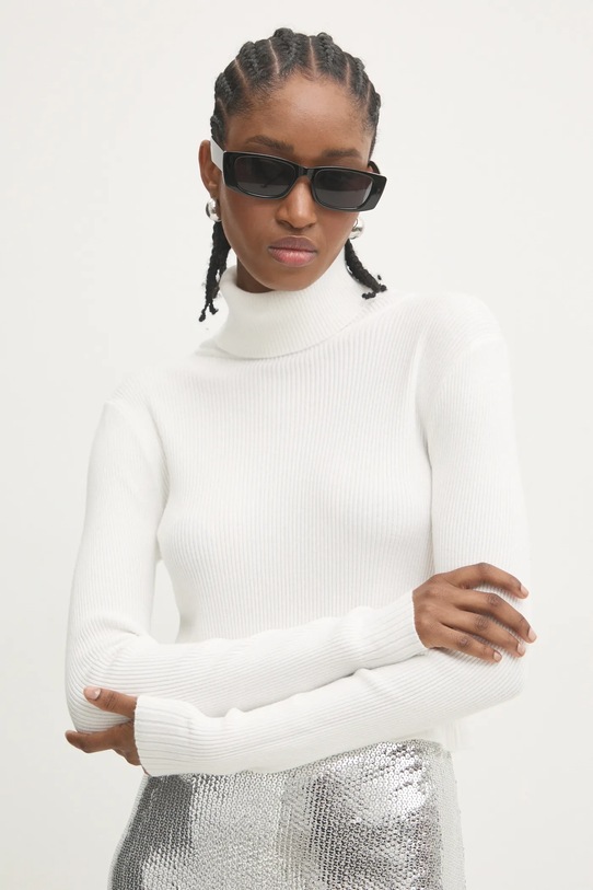 Πουλόβερ Answear.LAB άλλο λευκό e5522.FLK