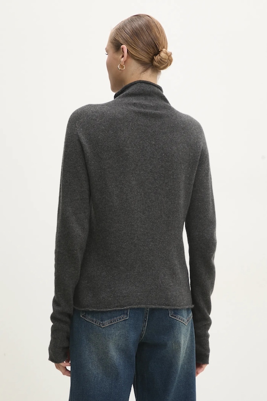 Îmbrăcăminte Answear Lab pulover de lana 8763.ILK gri