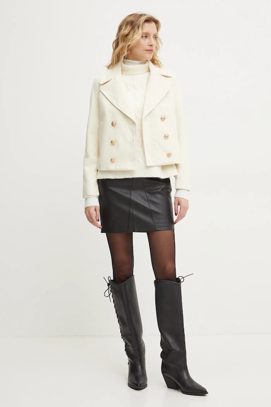 Жилетка з вовною Answear.LAB YZ3239.HWK бежевий WW25