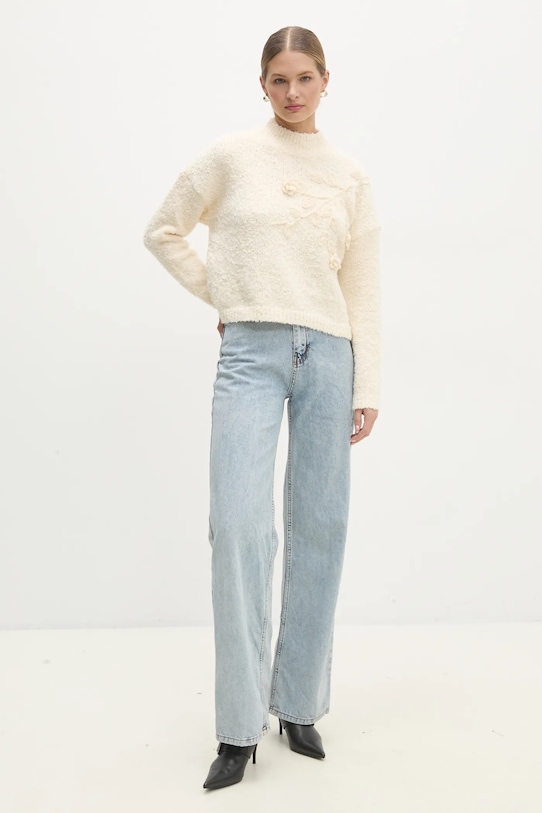 Îmbrăcăminte Answear Lab pulover pl2451.fos bej