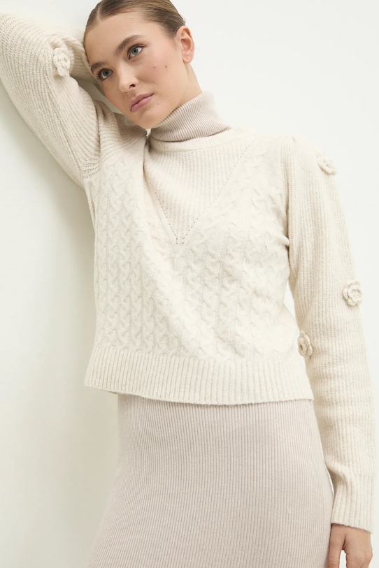 Свитер Answear.LAB остальные бежевый 23623HKT.fos