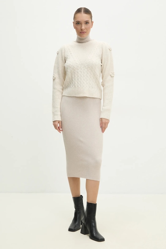 Свитер Answear.LAB 23623HKT.fos бежевый WW25