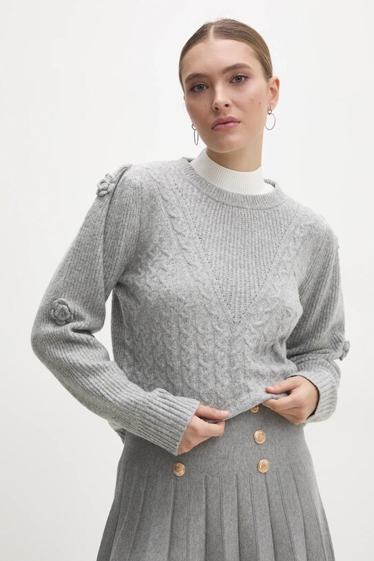 Свитер Answear.LAB остальные серый 23623HKT.fos