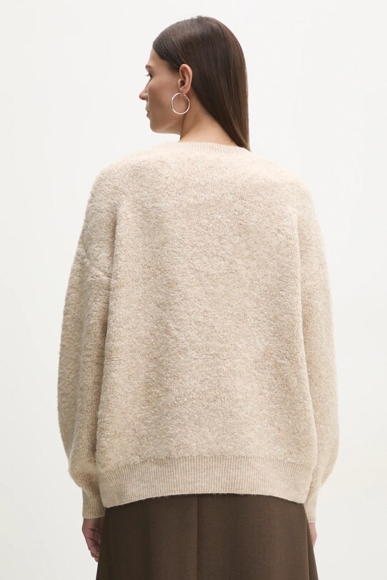 Odzież Answear.LAB sweter is24714.fos beżowy