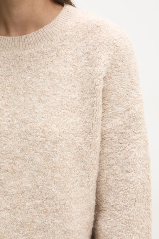 Answear.LAB sweter is24714.fos beżowy