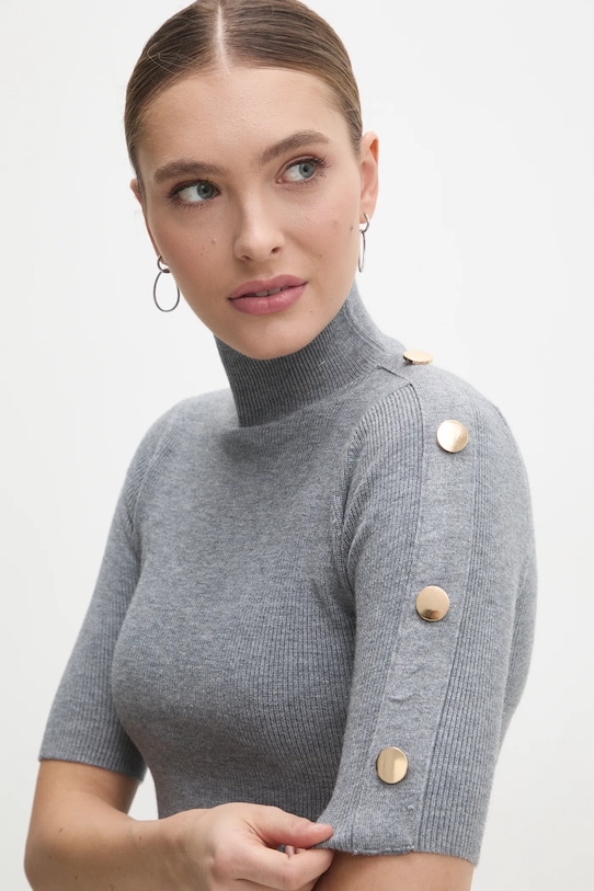 Svetr Answear.LAB rolák šedá KD259.hms