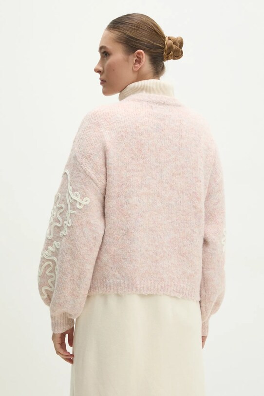Odzież Answear.LAB sweter z wełną SM2810.hos różowy