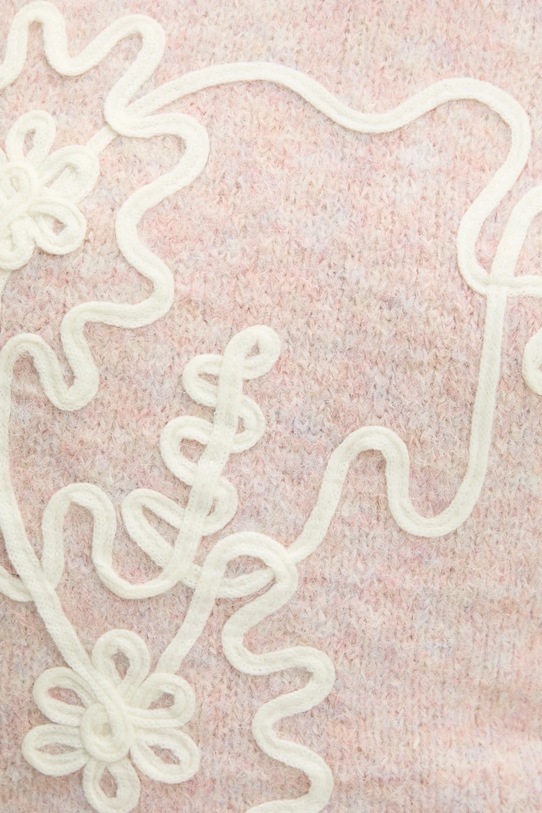 Μάλλινη μπλουζα Answear.LAB SM2810.hos ροζ