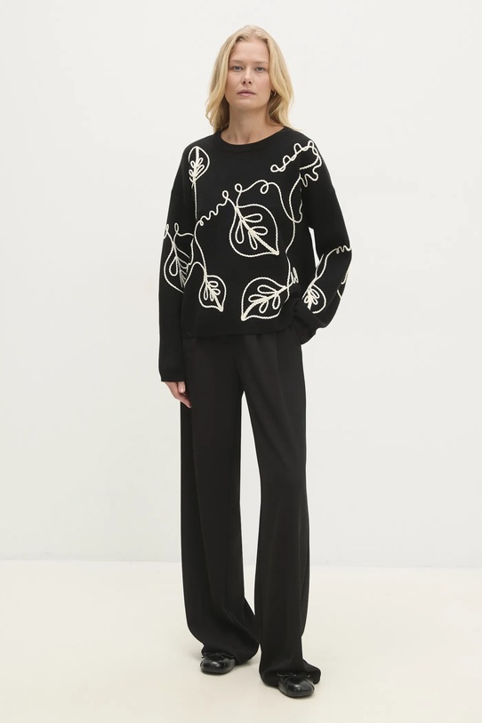 Answear.LAB sweter 7041.hos czarny WW25