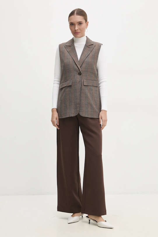 Answear Lab pulover PD7306.HWK alb WW25