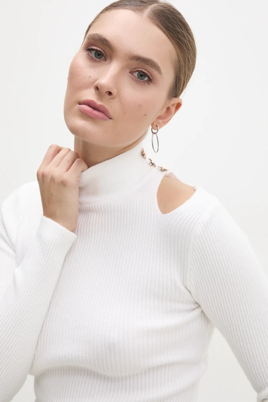 Answear Lab pulover alb PD7306.HWK