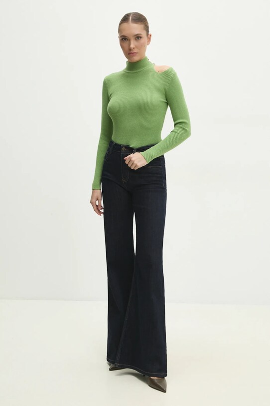 Answear.LAB sweter PD7306.HWK zielony WW25