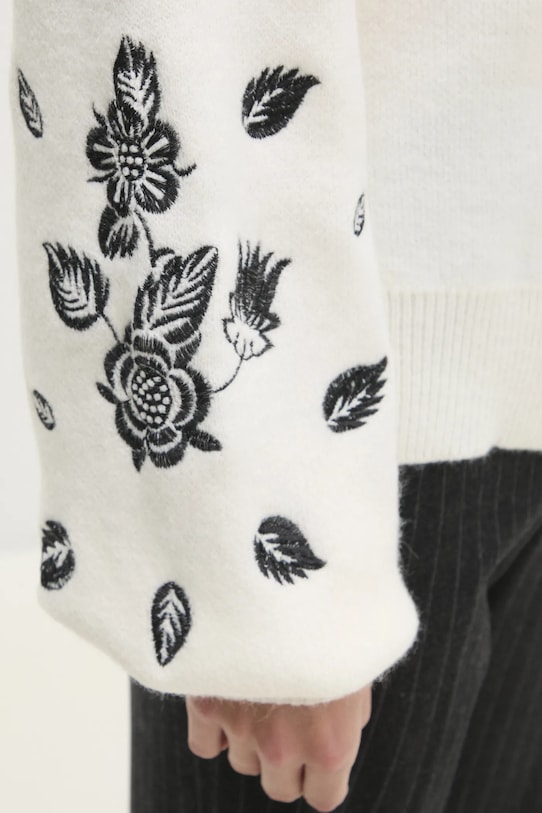 Answear Lab pulover de lana 24010.hms alb