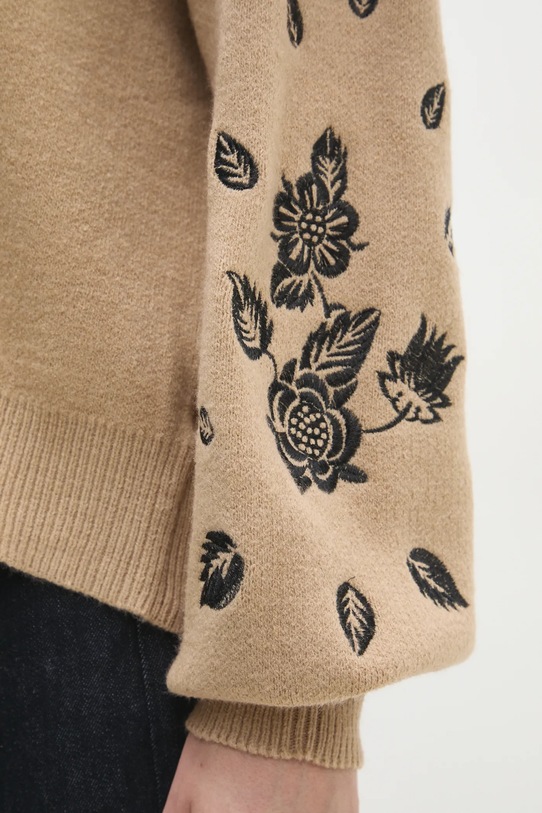 Answear Lab pulover de lana 24010.hms maro