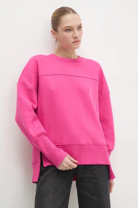 Answear Lab bluza uni roz 40111.tlk