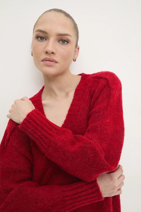 Answear.LAB sweter czerwony 4359.TMS