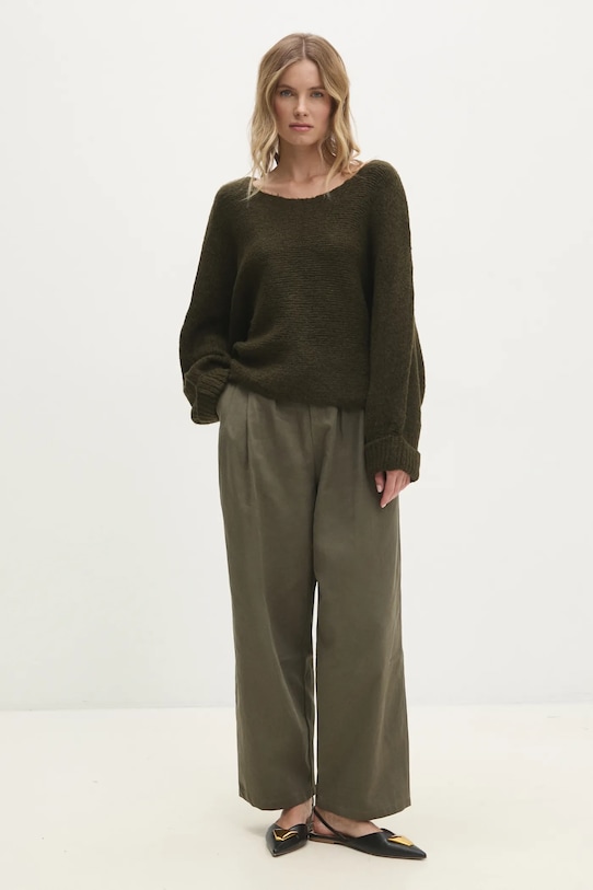 Answear Lab pulover 4338.TMS verde WW25