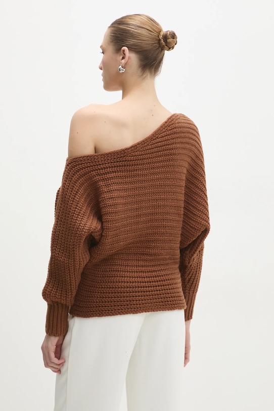 Одяг Светр Answear.LAB 3637.tms коричневий