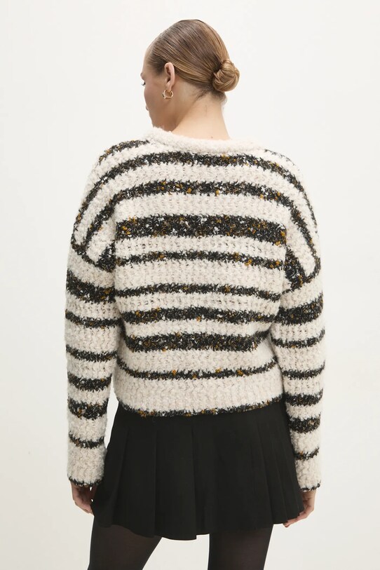 Îmbrăcăminte Answear Lab pulover de lana 3854.tms negru