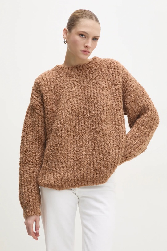 Answear Lab pulover de lana 3861.tms maro WW25