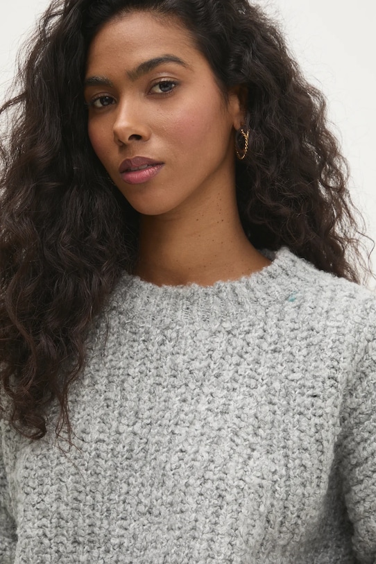 Answear.LAB maglione in lana grigio 3861.tms