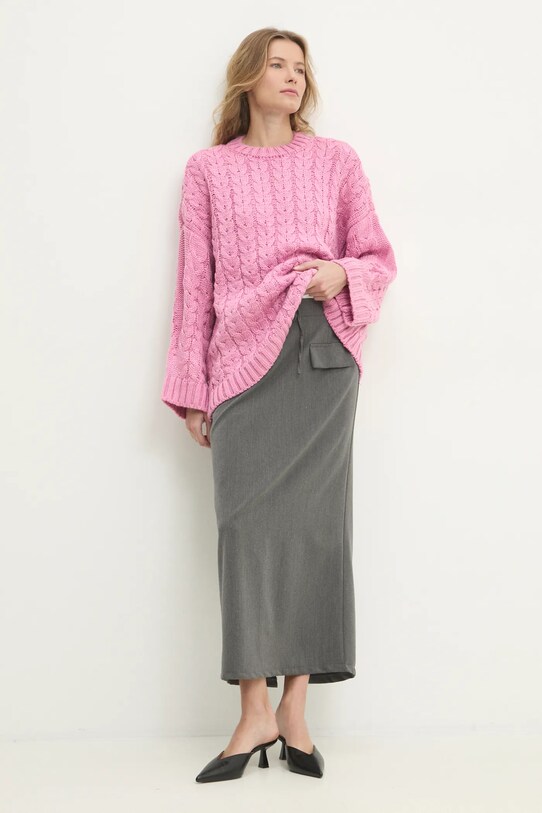 Answear.LAB sweter 3667.tms różowy WW25