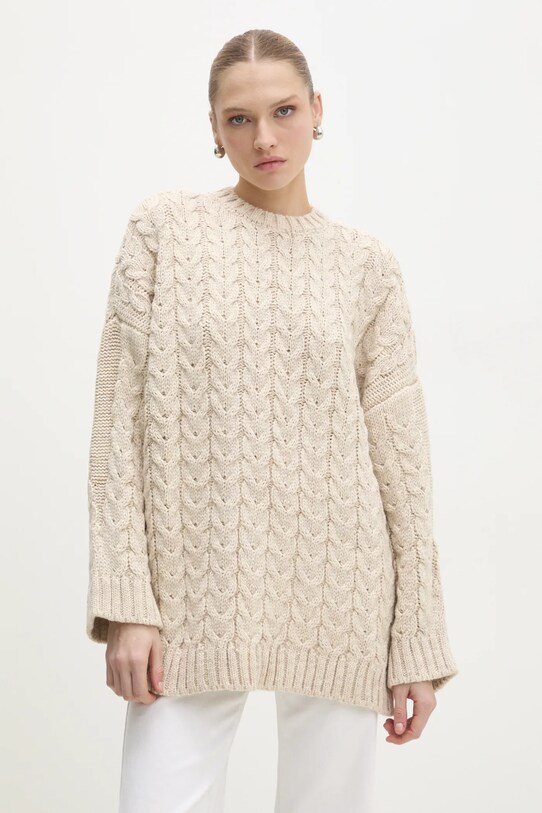 Answear Lab maglione 3667.tms beige WW25