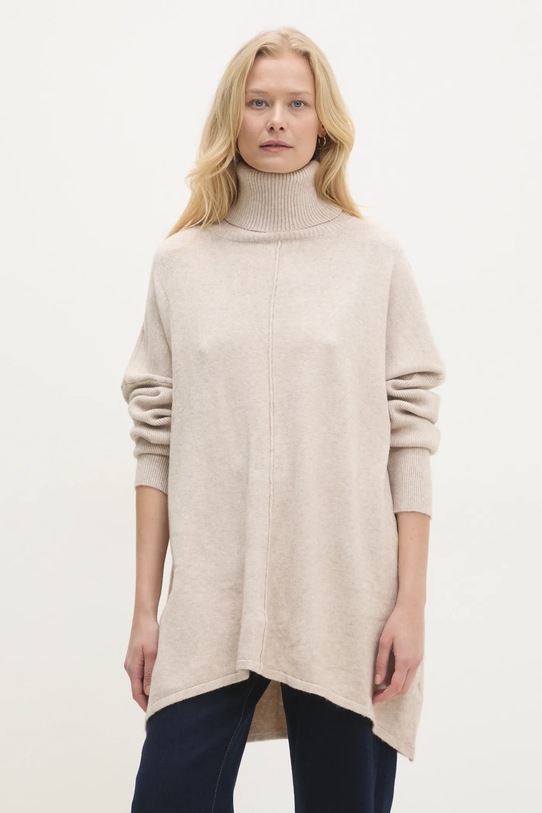 Answear Lab pulover subtiri bej C121.HKK