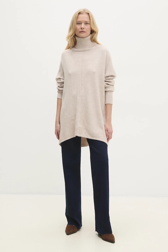 Answear Lab pulover C121.HKK bej WW25