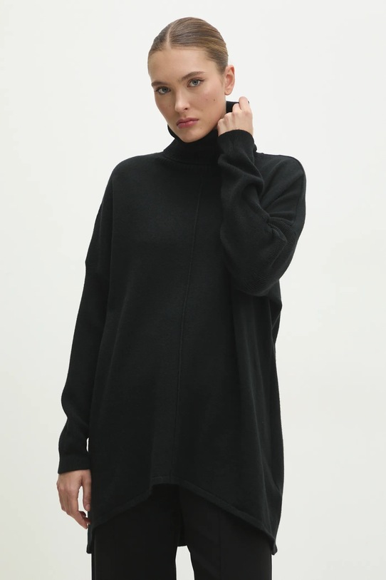 Answear.LAB sweter pozostałe czarny C121.HKK