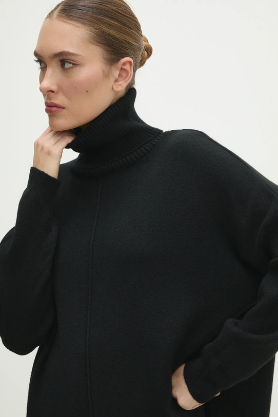 Answear.LAB sweter czarny C121.HKK