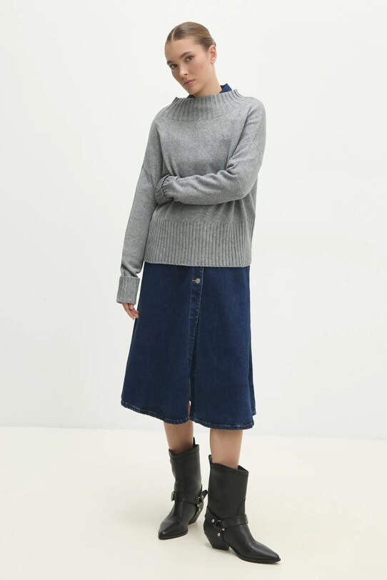 Answear Lab pulover N7125B.HKK gri WW25