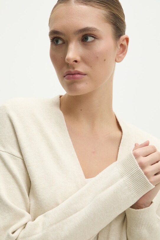 Answear Lab cardigan bej N7178.HKK